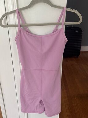 Wilfred Lilac Tank Romper with Thin Straps-aritzia